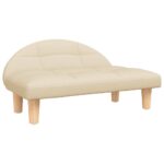 Hondenmand 70x52x30 cm stof crèmekleurig - Image 2