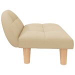 Hondenmand 70x52x30 cm stof crèmekleurig - Image 4