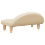 Hondenmand 70x52x30 cm stof crèmekleurig - Image 5