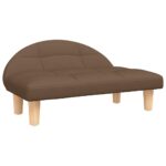 Hondenmand 70x52x30 cm stof bruin – Image 2