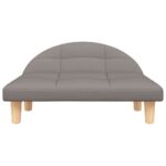 Hondenmand 70x52x30 cm stof taupe - Image 3