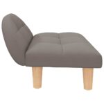 Hondenmand 70x52x30 cm stof taupe - Image 4