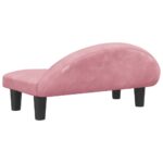 Hondenmand 70x52x30 cm fluweel roze – Image 5