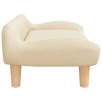 Hondenmand 70x40x24 cm stof crèmekleurig – Image 4