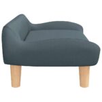 Hondenmand 70x40x24 cm stof donkergrijs - Afbeelding 4