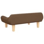 Hondenmand 70x40x24 cm stof bruin – Image 5