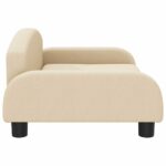Hondenmand 70x45x30 cm stof crèmekleurig - Image 4