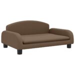 Hondenmand 70x45x30 cm stof bruin – Image 2