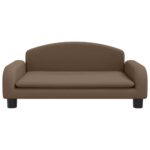 Hondenmand 70x45x30 cm stof bruin – Image 3