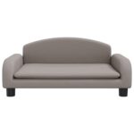 Hondenmand 70x45x30 cm stof taupe – Image 3