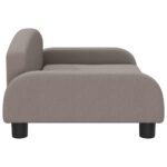 Hondenmand 70x45x30 cm stof taupe – Image 4