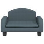 Hondenmand 50x40x30 cm stof donkergrijs - Afbeelding 3