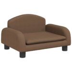 Hondenmand 50x40x30 cm stof bruin - Afbeelding 2