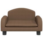 Hondenmand 50x40x30 cm stof bruin - Afbeelding 3