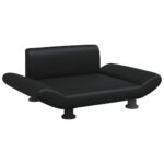 Hondenmand 70x45x28 cm kunstleer zwart - Afbeelding 2