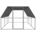 Buitenhok voor kippen 3x6x2 m gegalvaniseerd staal - Image 2