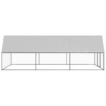 Buitenhok voor kippen 3x6x2 m gegalvaniseerd staal - Image 3