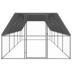 Buitenhok voor kippen 3x10x2 m gegalvaniseerd staal - Image 2
