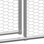 Buitenhok voor kippen 3x10x2 m gegalvaniseerd staal - Image 4
