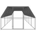 Buitenhok voor kippen 3x12x2 m gegalvaniseerd staal – Image 2