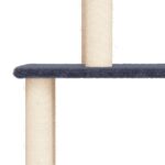 Kattenmeubel met sisal krabpalen 183 cm donkergrijs – Image 5