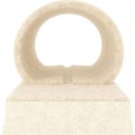 Kattenmeubel met tunnel en ladder 55,5 cm crèmekleurig - Image 6