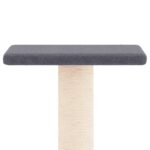 Kattenmeubel met sisal krabpalen 73 cm donkergrijs - Afbeelding 4