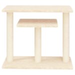 Krabpaal met platforms 62,5 cm crèmekleurig – Image 3