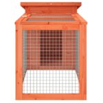 Konijnenhok 100,5x54x55 cm massief grenenhout bruin – Image 5