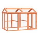 Dierenren 141x94x104 cm massief grenenhout bruin – Image 2