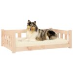 Hondenmand 95,5x65,5x28 cm massief grenenhout - Image 3