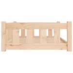Hondenmand 95,5x65,5x28 cm massief grenenhout - Image 5