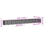 Kippenhok met dak 1003x98x90 cm gegalvaniseerd staal lichtgrijs - Image 9