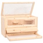 Hamsterkooi 60x30x35 cm massief vurenhout - Afbeelding 3