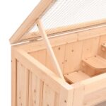 Hamsterkooi 60x35,5x42 cm massief vurenhout - Image 8