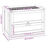 Hamsterkooi 60x35,5x42 cm massief vurenhout - Image 9