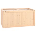 Hamsterkooi 89,5x45x45 cm massief vurenhout - Afbeelding 6