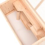 Hamsterkooi 89,5x45x45 cm massief vurenhout - Afbeelding 7