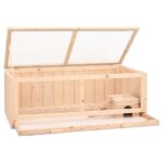 Hamsterkooi 104x52x38 cm massief vurenhout – Image 3