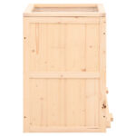 Hamsterkooi 81x40x60 cm massief vurenhout - Afbeelding 5