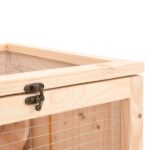 Hamsterkooi 81x40x60 cm massief vurenhout - Afbeelding 8