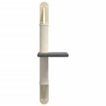 Kattenmeubel wandgemonteerd met krabpaal 85,5 cm donkergrijs – Image 4