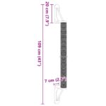 Kattenkrabpaal wandgemonteerd 109 cm sisal – Image 7