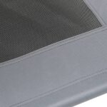 Hondenmand met luifel oxford stof en staal antracietkleurig - Image 7