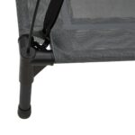 Hondenmand met luifel oxford stof en staal antracietkleurig – Image 7