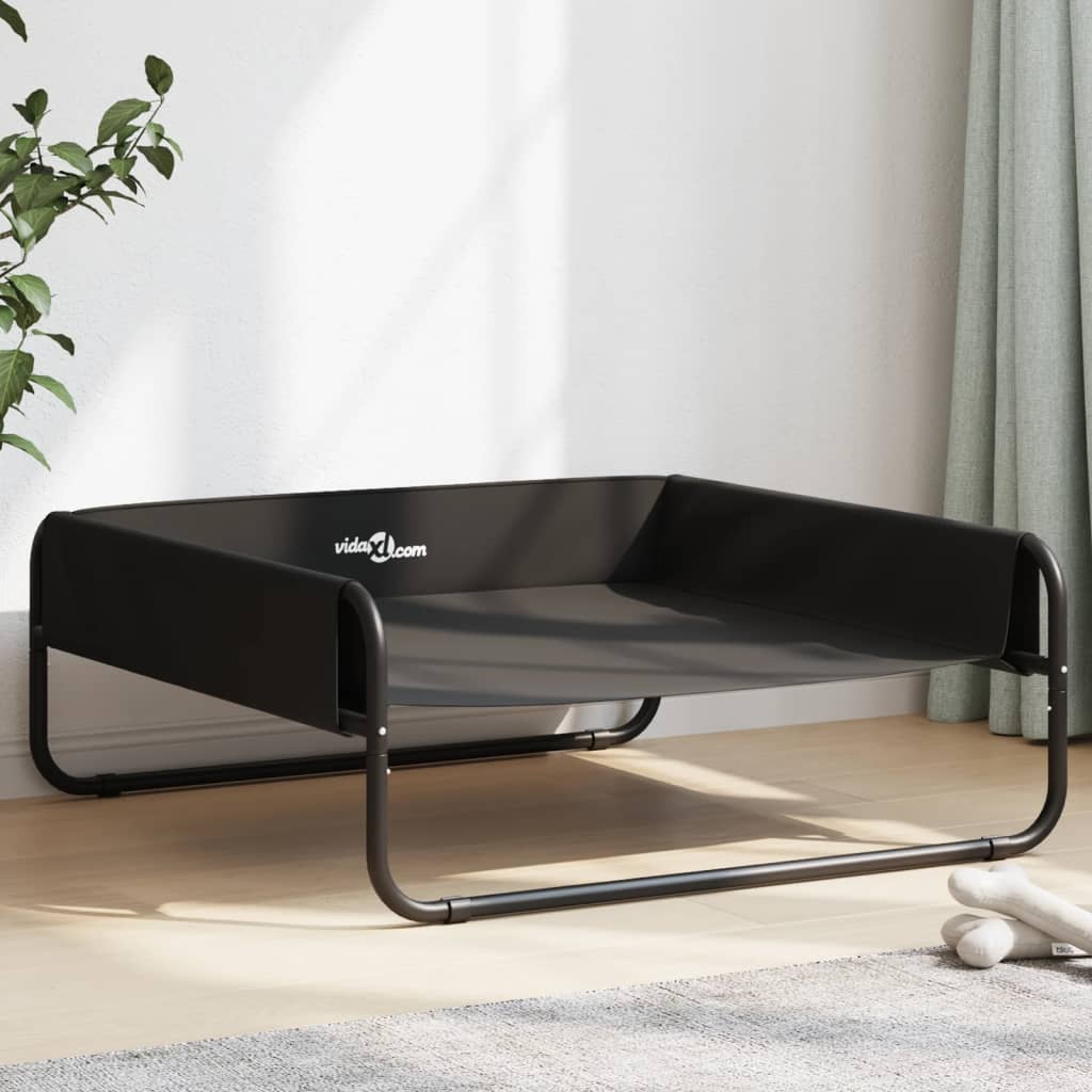 8721012474680_m_en_hd_1.jpg Hondenmand verhoogd oxford stof en staal antracietkleurig – Image 1