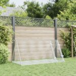 Konijnenhok 200x105x91 cm gegalvaniseerd staal zilverkleurig - Afbeelding 3
