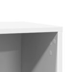 Kattenbakkast 60x40x40 cm bewerkt hout wit – Image 9