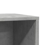 Kattenbakkast 80x50x45 cm bewerkt hout betongrijs - Afbeelding 9