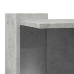 Kattenbakkast 53x53x51 cm bewerkt hout betongrijs - Afbeelding 7